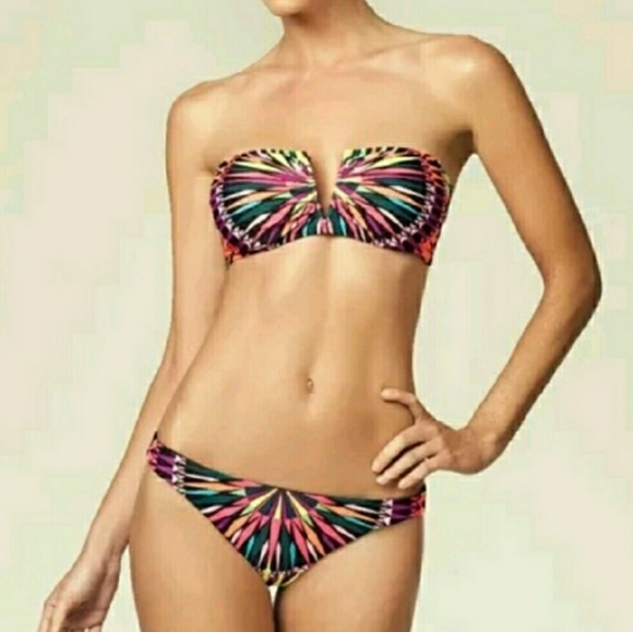NEW Mara Hoffman Super Nova Bikini SET Top Sz XS Bottom Sx Small - Picture 2 of 4